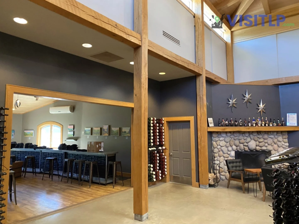 Tasting room at Black Star Farms in Suttons Bay