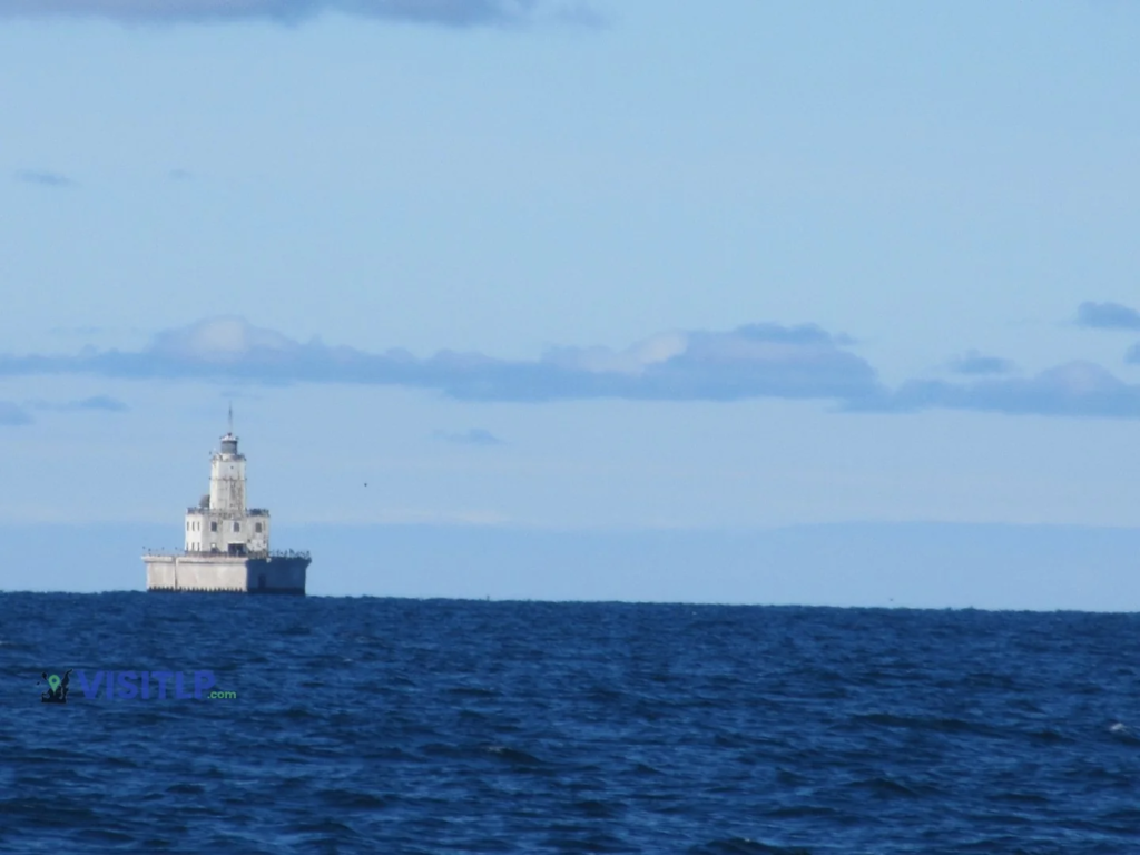 North Manitou Shoal Light offshore
